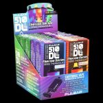 Retail packaging for Pulsar DL Pro Series vape cartridges, displayed on a store shelf.