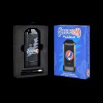 Grateful Dead-branded Pulsar vaporizer pen and packaging, black with iconic skull and roses logo.