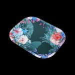 Floral cannabis accessory design.