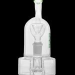 Clear glass rig with bubbler and bowl piece.