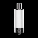 Silver cannabis concentrate vaporizer coil.