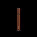 Brown cannabis vape pen with "GRAV" logo.