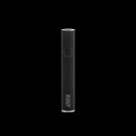 Sleek black cannabis vape pen with “GRAV” branding.