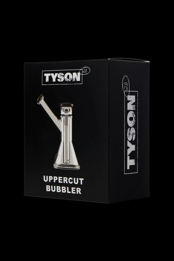 Tyson 2.0 Uppercut Bubbler in retail packaging.