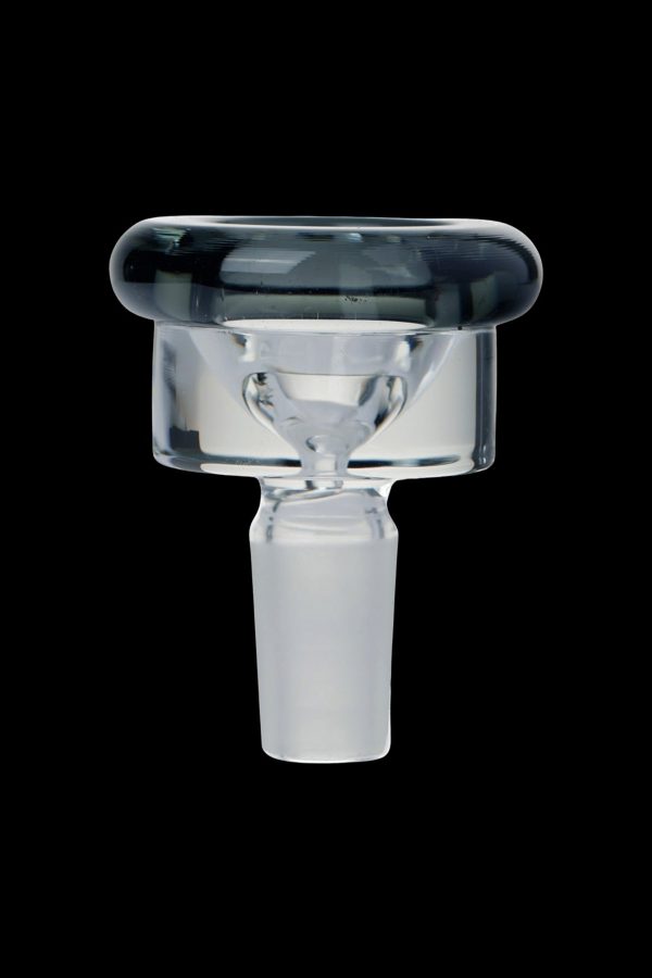 Glass cannabis bowl for a water pipe or bong.