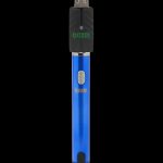 Blue Ooze vaping pen with USB charger.