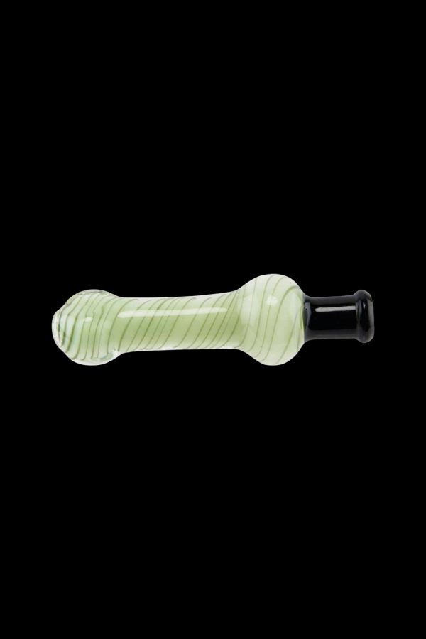 Glass Flat Mouth Nectar Collector w/ 10mm Tip – Spiral Mix