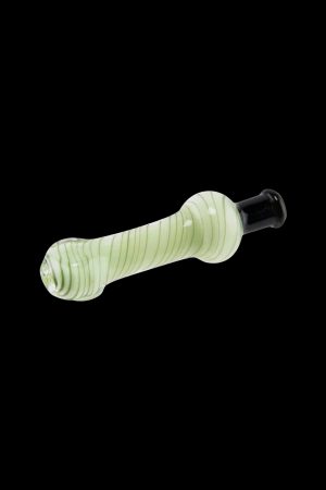 Glass Flat Mouth Nectar Collector w/ 10mm Tip – Spiral Mix