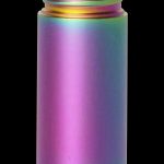 Iridescent cannabis oil cartridge.