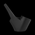 Sleek black oil rig water pipe.