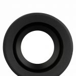 Black silicone cap for a dab rig.