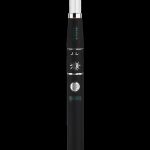 Black Yocan Evolve Plus XL vape pen with a digital display.