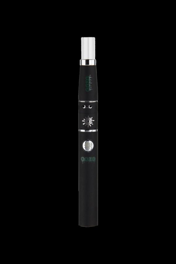 Black Yocan Evolve Plus XL vape pen with a digital display.