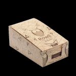 A box of Rowil rolling papers with a geometric pattern and the tagline "Rolling, but smarter."