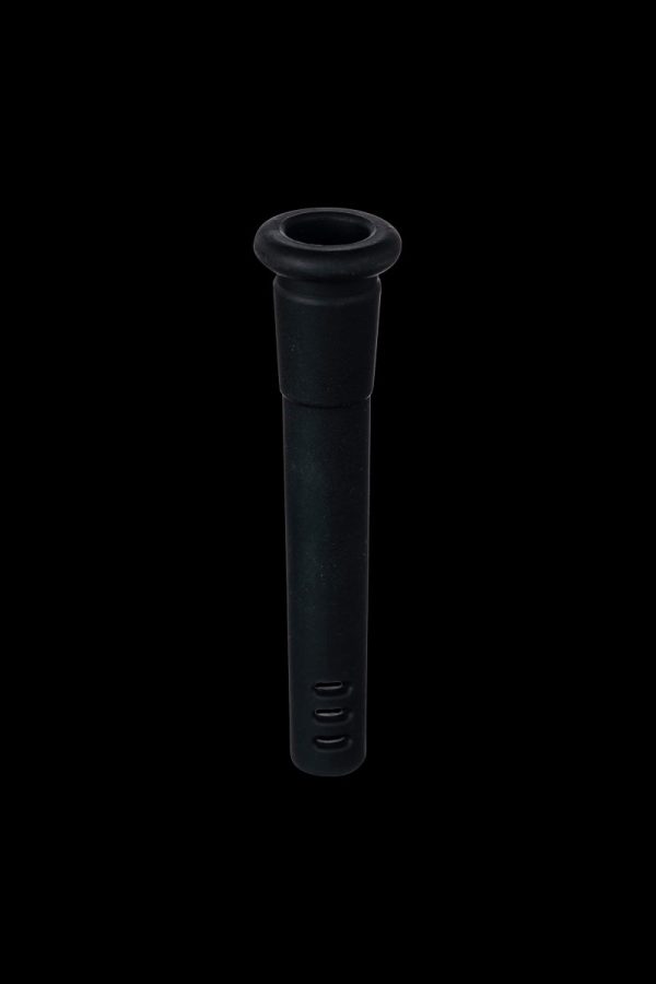 [BLACK]18mm to 14mm Silicone Downstem 3" Black