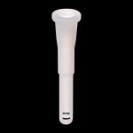 [BLACK]18mm to 14mm Silicone Downstem 3" Clear
