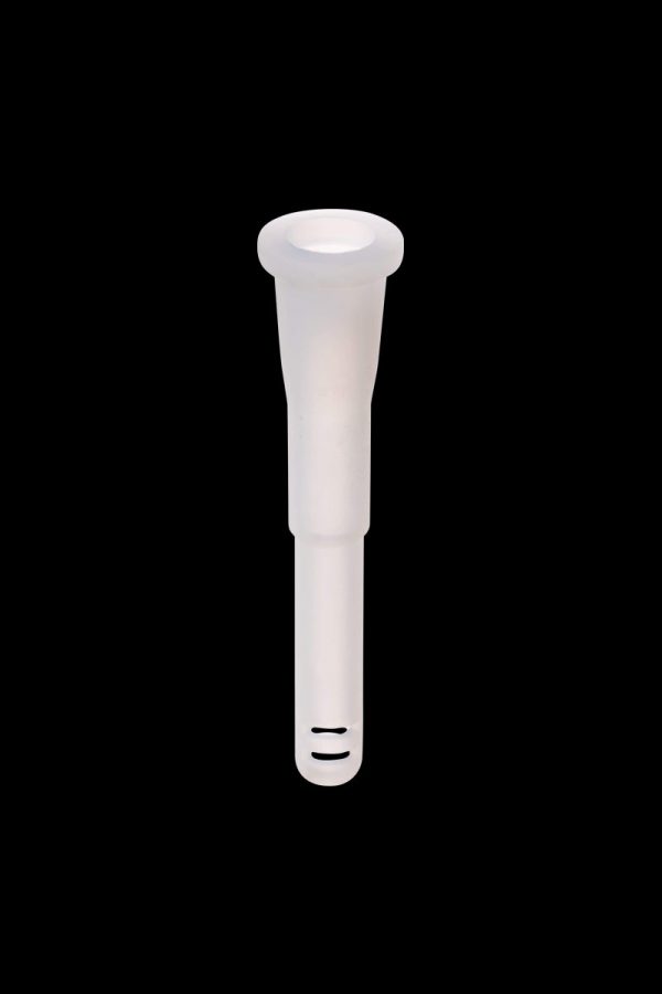 [BLACK]18mm to 14mm Silicone Downstem 3" Clear