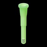 [BLACK]18mm to 14mm Silicone Downstem 3" Glow in the Dark