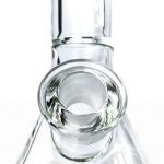 Close-up view of the joint on the Tank Glass "The Original" Tank Beaker, highlighting the clear glass construction.