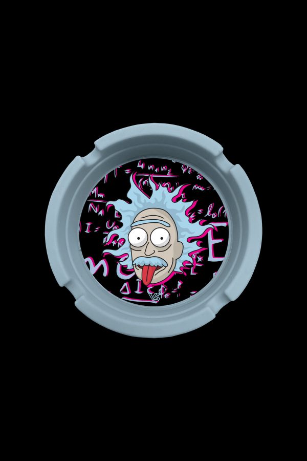 Rick Sanchez-themed silicone container for cannabis concentrates.