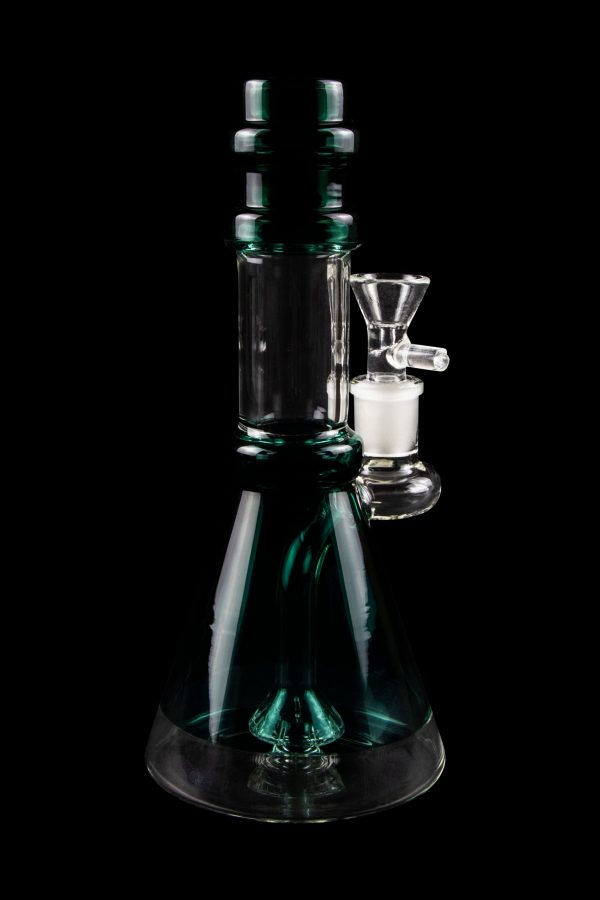 Valiant Distribution Transparent Neck Water Pipe w/ Bowl & Banger