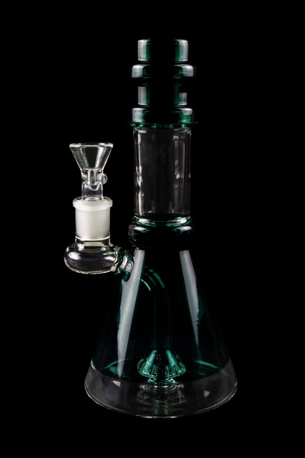 Valiant Distribution Transparent Neck Water Pipe w/ Bowl & Banger