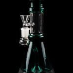 Valiant Distribution Transparent Neck Water Pipe w/ Bowl & Banger