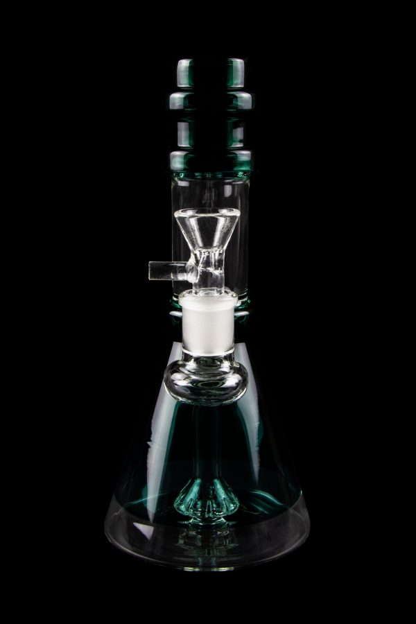 Valiant Distribution Transparent Neck Water Pipe w/ Bowl & Banger