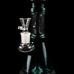 Valiant Distribution Transparent Neck Water Pipe w/ Bowl & Banger