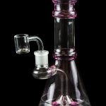 Valiant Distribution Transparent Neck Water Pipe w/ Bowl & Banger