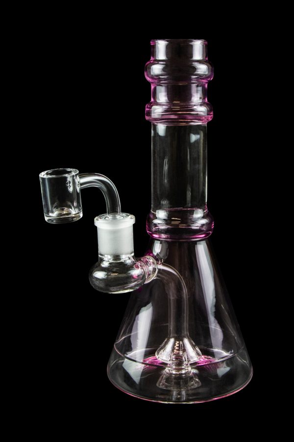 Valiant Distribution Transparent Neck Water Pipe w/ Bowl & Banger