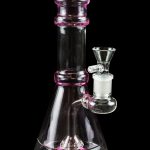 Valiant Distribution Transparent Neck Water Pipe w/ Bowl & Banger