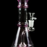 Valiant Distribution Transparent Neck Water Pipe w/ Bowl & Banger