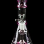 Valiant Distribution Transparent Neck Water Pipe w/ Bowl & Banger