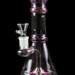 Valiant Distribution Transparent Neck Water Pipe w/ Bowl & Banger