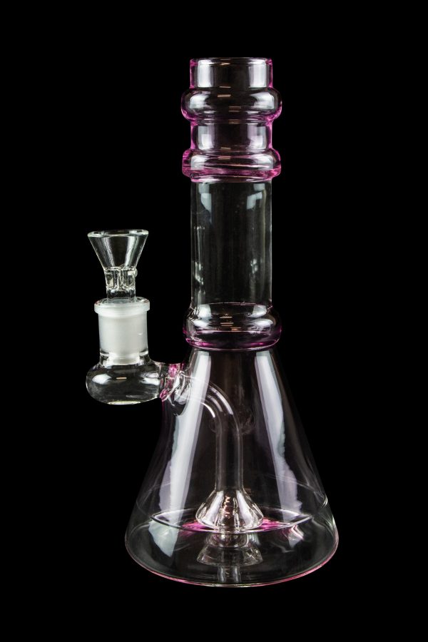 Valiant Distribution Transparent Neck Water Pipe w/ Bowl & Banger