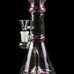 Valiant Distribution Transparent Neck Water Pipe w/ Bowl & Banger