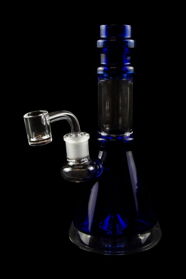 Valiant Distribution Transparent Neck Water Pipe w/ Bowl & Banger