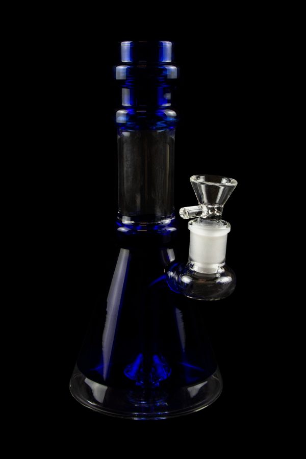 Valiant Distribution Transparent Neck Water Pipe w/ Bowl & Banger