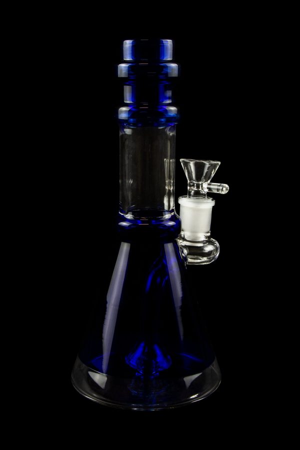 Valiant Distribution Transparent Neck Water Pipe w/ Bowl & Banger