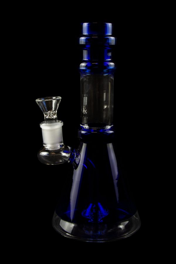 Valiant Distribution Transparent Neck Water Pipe w/ Bowl & Banger