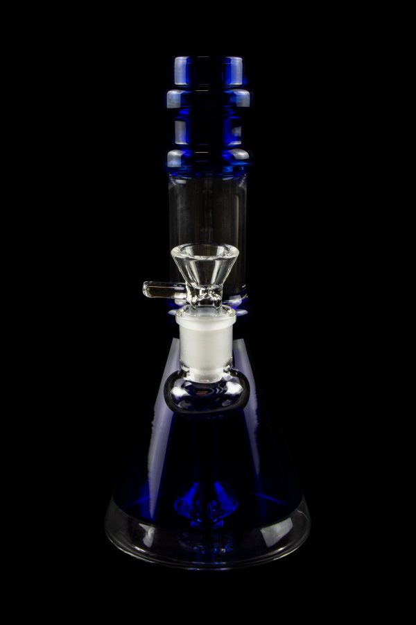 Valiant Distribution Transparent Neck Water Pipe w/ Bowl & Banger