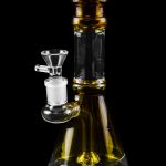 Valiant Distribution Transparent Neck Water Pipe w/ Bowl & Banger