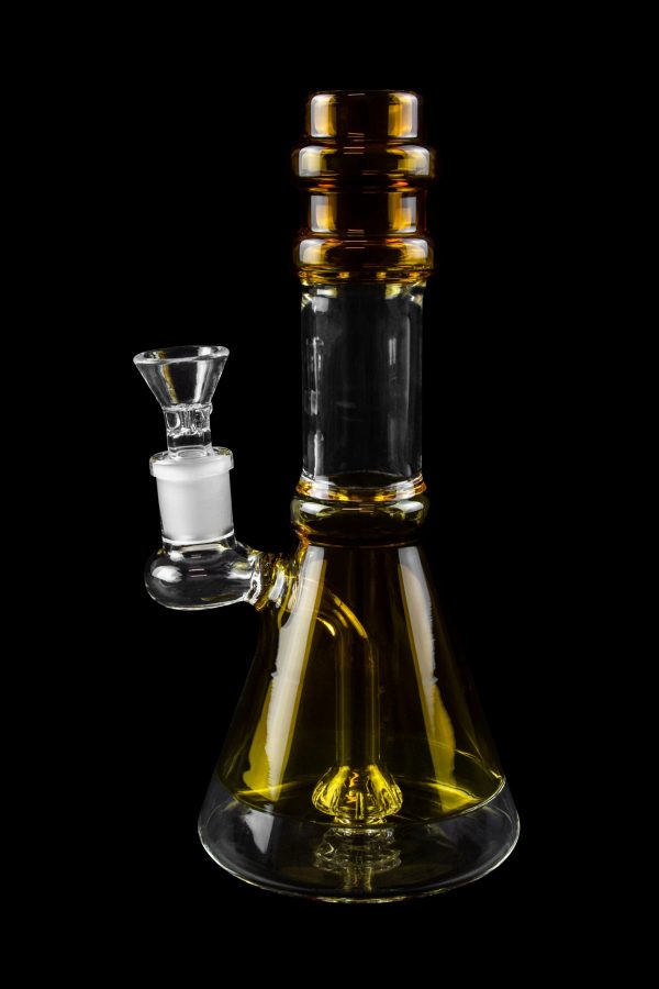 Valiant Distribution Transparent Neck Water Pipe w/ Bowl & Banger