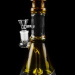 Valiant Distribution Transparent Neck Water Pipe w/ Bowl & Banger