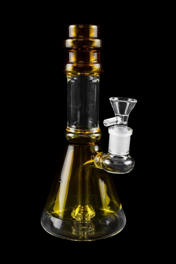 Valiant Distribution Transparent Neck Water Pipe w/ Bowl & Banger