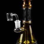 Valiant Distribution Transparent Neck Water Pipe w/ Bowl & Banger