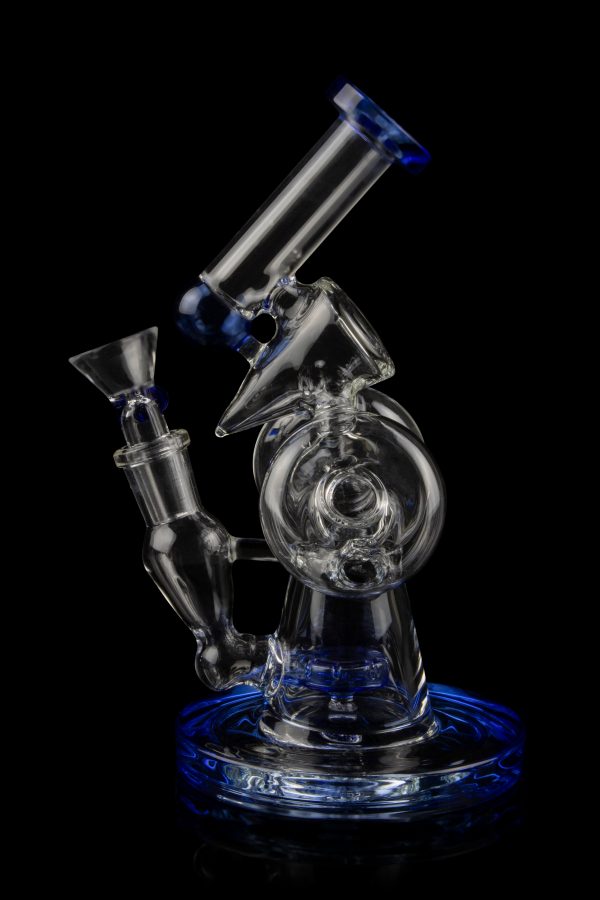 Valiant Hourglass Base Water Pipe Side View