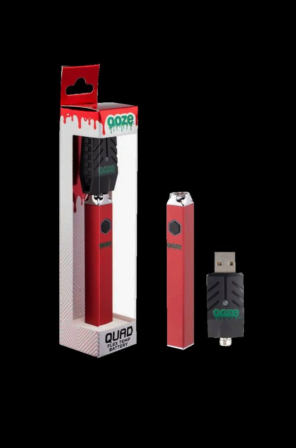 Ooze Quad Flex Temp Vape Pen 510 Battery